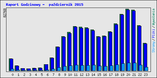 Raport Godzinowy -  padziernik 2015